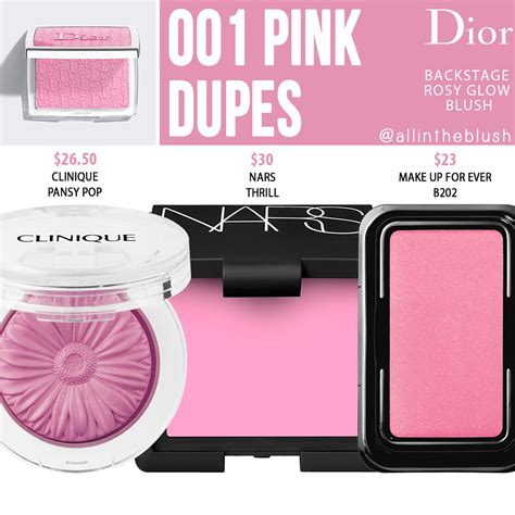 dior backstage blush dupe|dior rosy glow blush dupes.